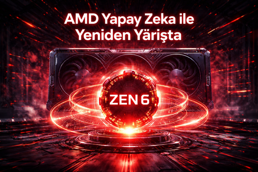 AMD Yeni İşlemcisi Yolda: Zen 6, RDNA 4 ve Yapay Zeka Kuşatması amd