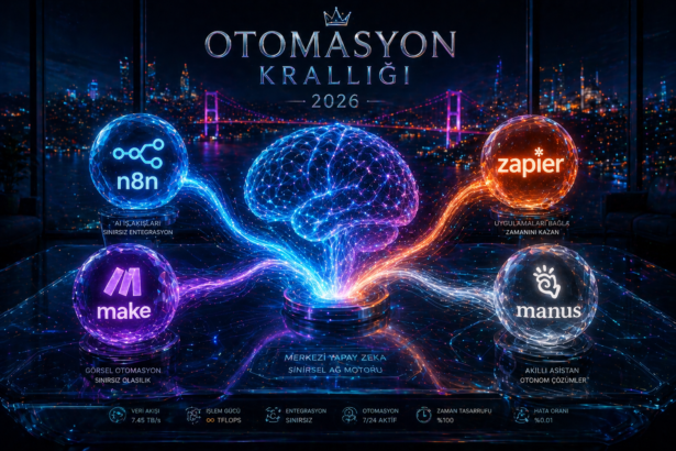 n8n otomasyon zapier manus make